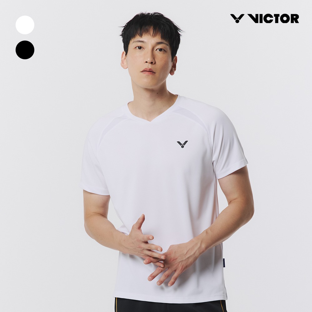 빅터 반팔 티셔츠 남성 남자 게임웨어 배드민턴복 상의 의류 VT25CTS003M - 상품 이미지