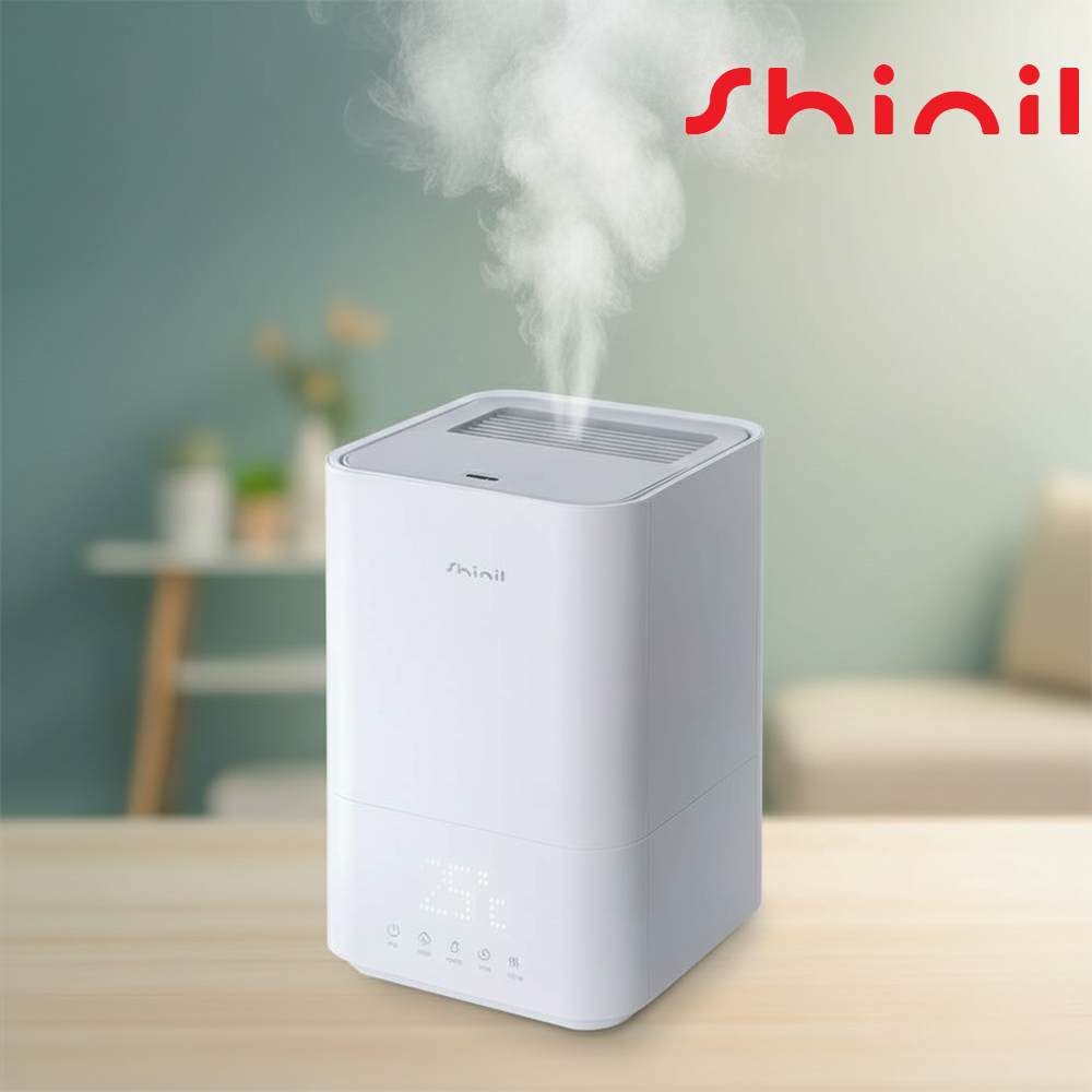 신일 가열식 가습기 초음파 복합식 대용량 자동습도조절 가정용 아로마겸용 리모컨
