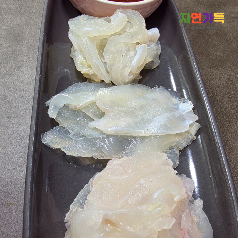 자연가득 거제 횟감용 참 쥐치 필렛 3미 750g내외 - 메인 이미지