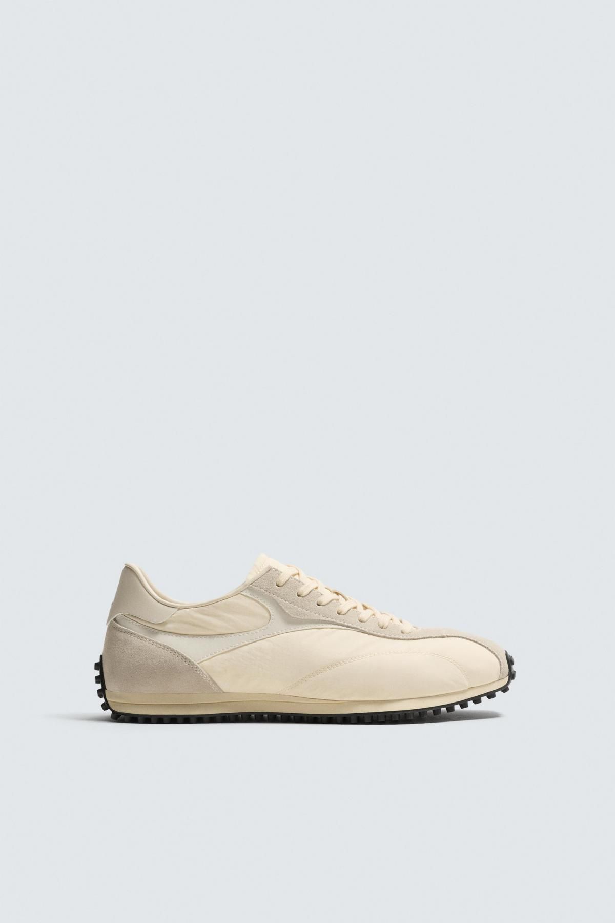 자라 한정판 나일론 레트로 스니커즈 2375/621 ONE COLOR - 메인 이미지