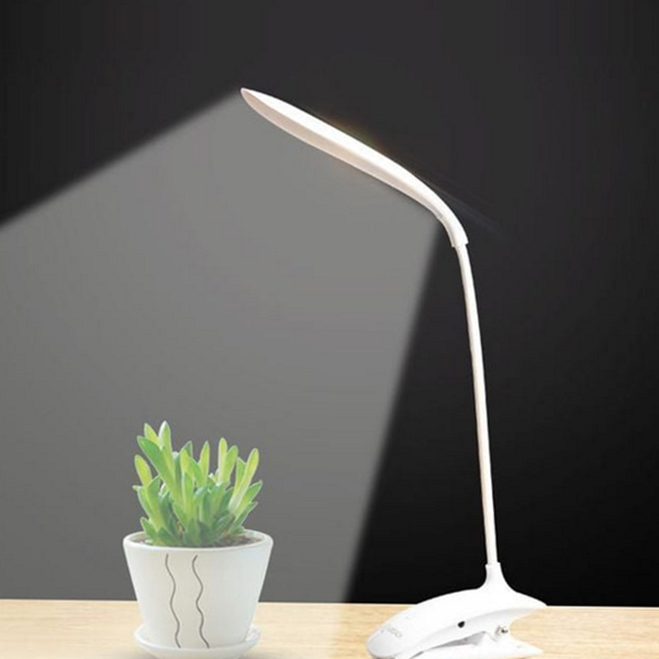 클립형 책상 스탠드 집게형 led 공부 조명 독서등 침대 데스크 - 상품 이미지