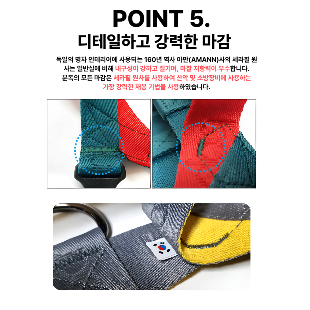 마틴게일목줄 분독 목줄 아기 강아지 리드줄 세트 이미지 7