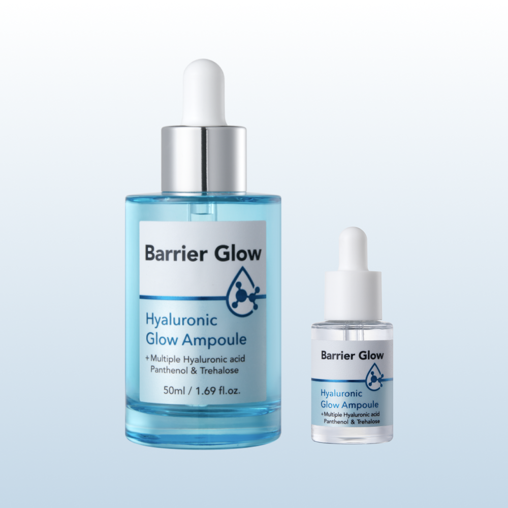 배리어글로우 히알루론산 속건조 진정 수분 스페셜 앰플 55ml, 1개 - 메인 이미지