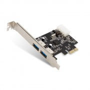 소리나라 서진네트웍스 UPC-302 USB3.0 2포트 PCI Express 카드 USB3.0 PCI EXPRESS