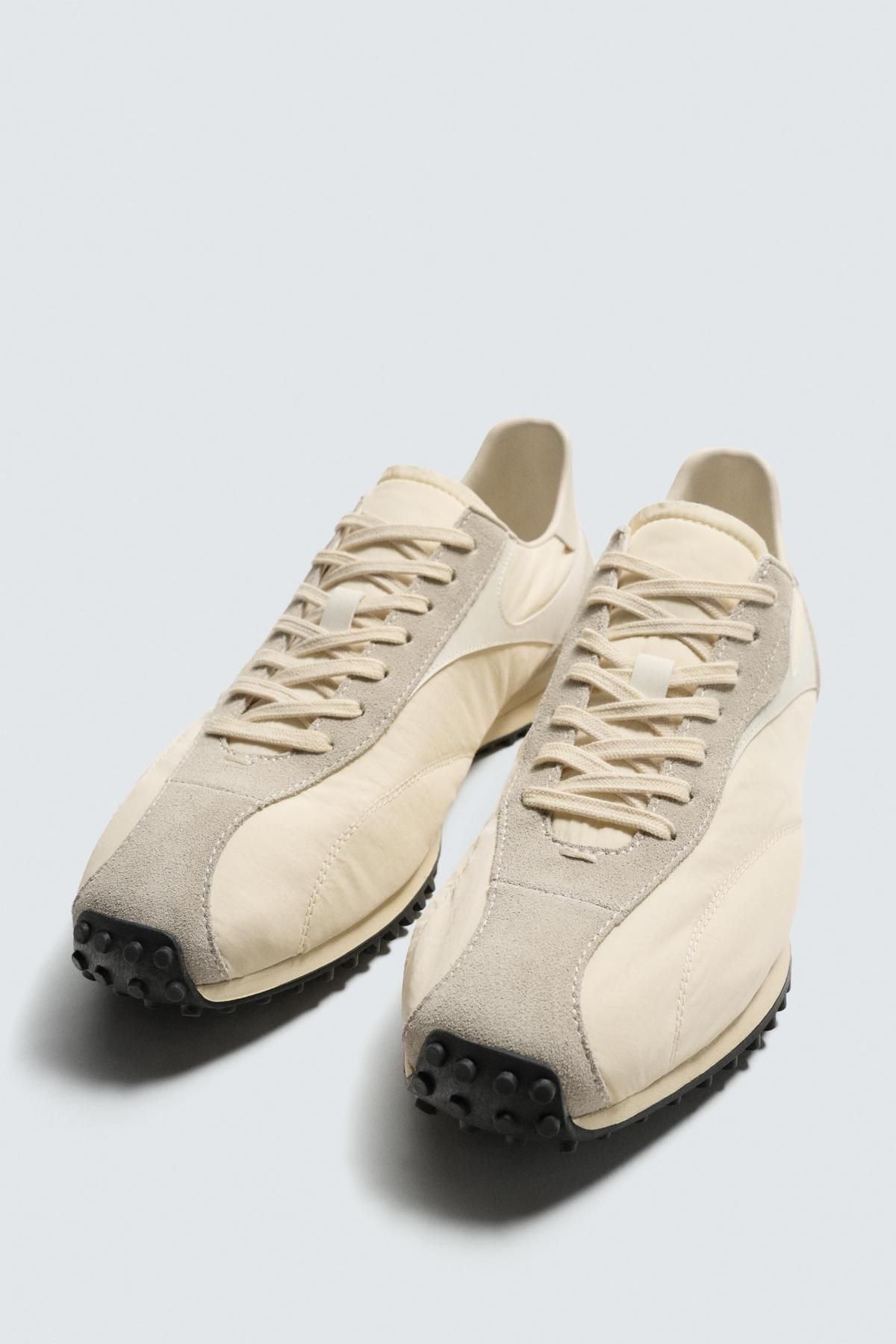 자라 한정판 나일론 레트로 스니커즈 2375/621 ONE COLOR - 상세 이미지 2
