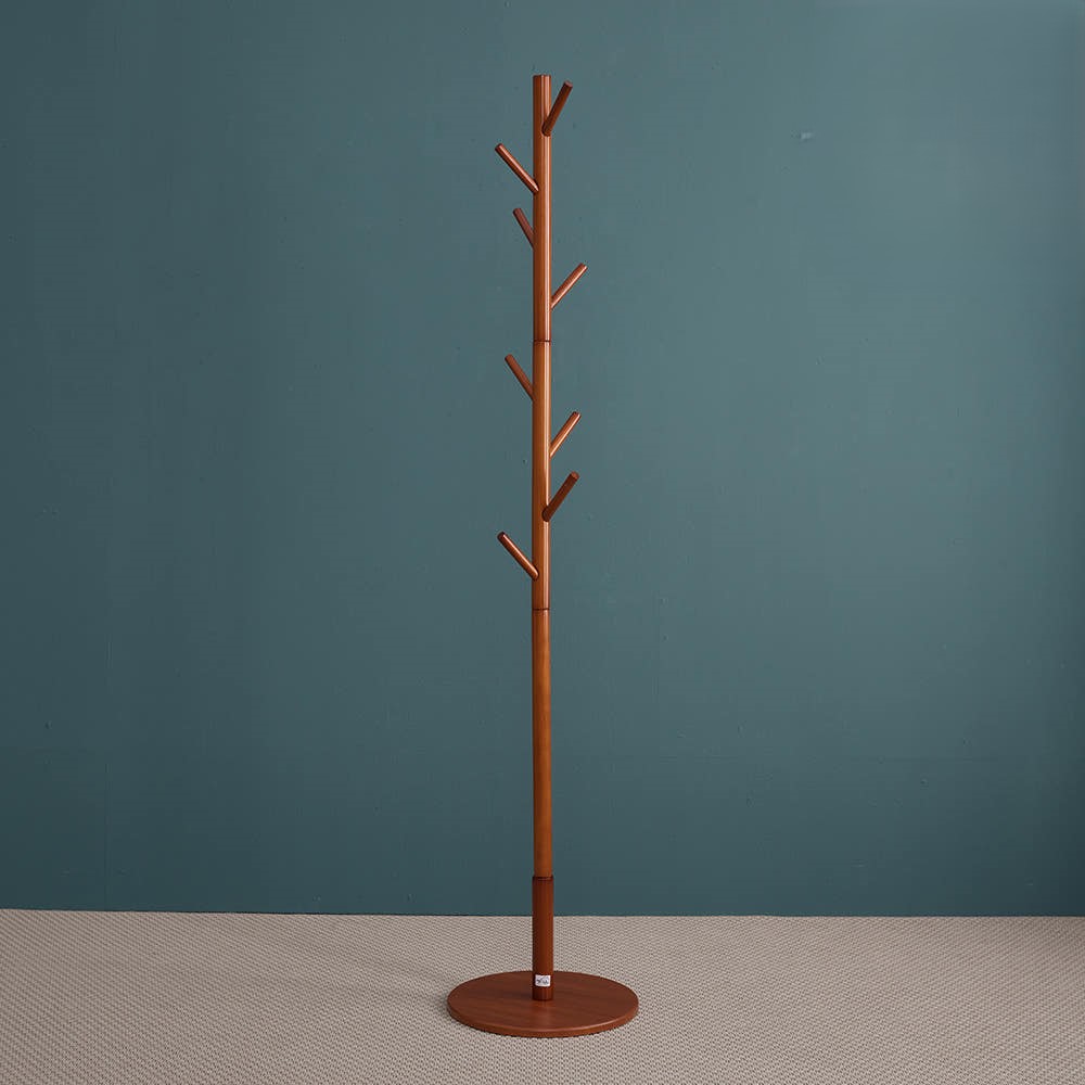 원목 스탠드 옷걸이 사무실 조립형 스탠딩 옷걸이