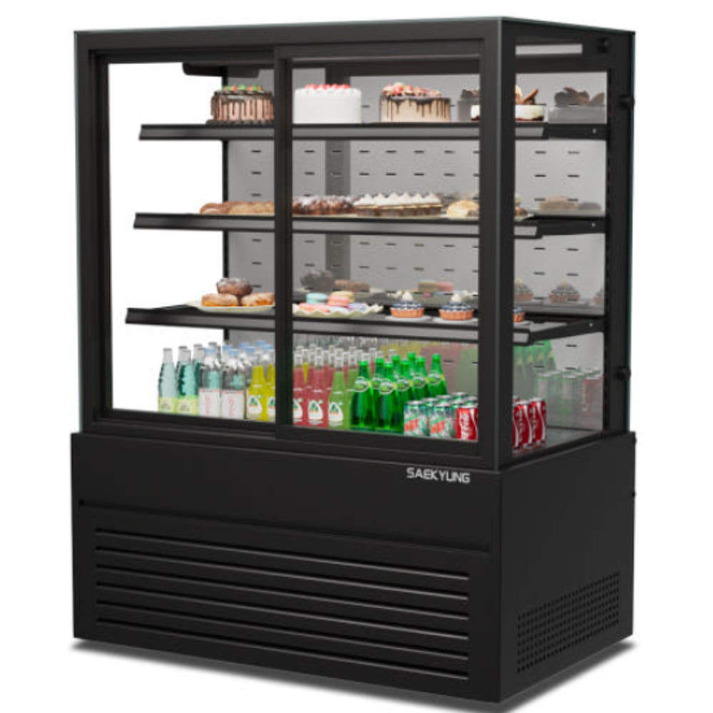 마트용 케이크 진열대 쇼케이스냉장고 앞문형 카페 4단 제과쇼케이스 1800 : 신일N위시웨이