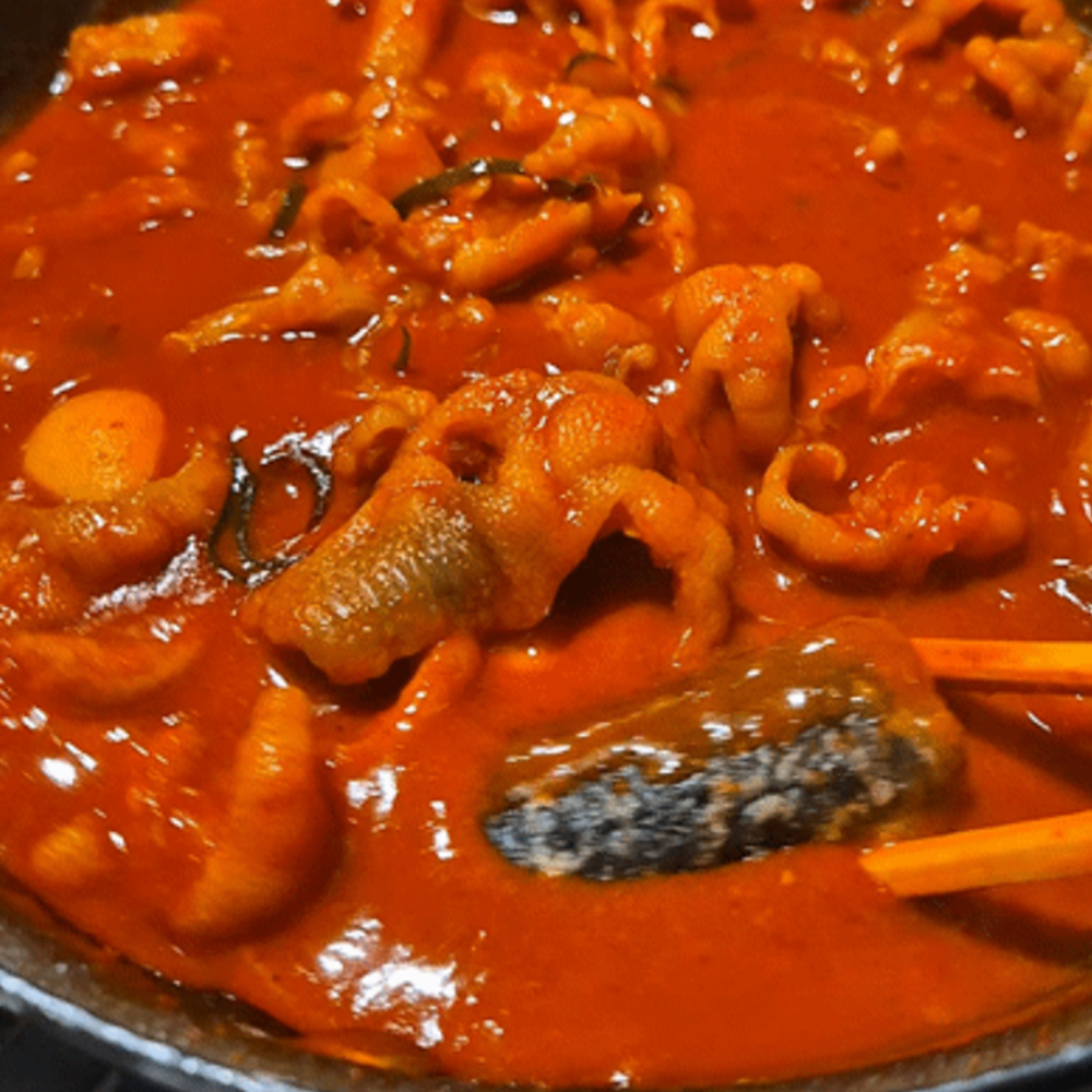 [2인분] 매콤 무뼈 국물닭발 700g 2인분/ 대용량 진짜 불맛 매콤한 국물요리 이미지 8
