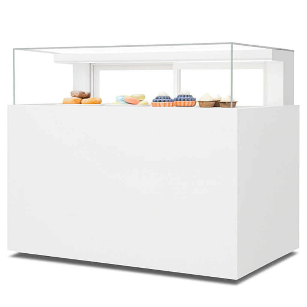 마카롱쇼케이스 1200 케이크 디저트 제과진열장 앞1단 뒤2단