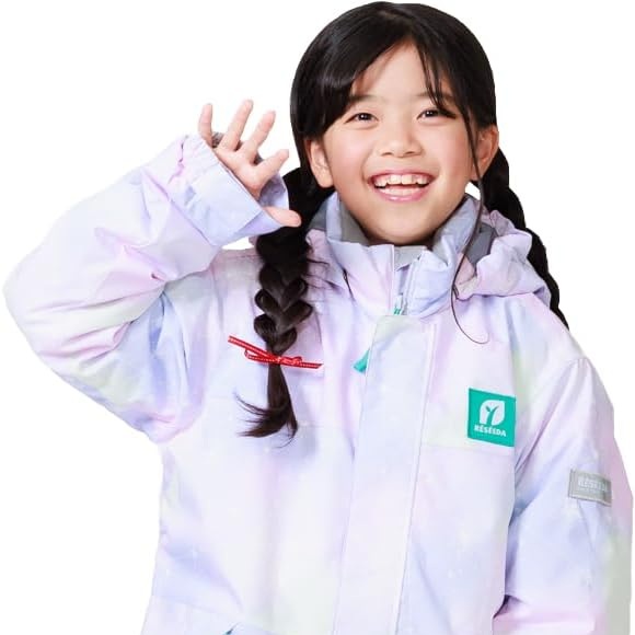 온요네 키즈 스키복 상하세트 방수 보온 스트레치 폴리에스터 레드 네이비 RES68002 - 상품 이미지