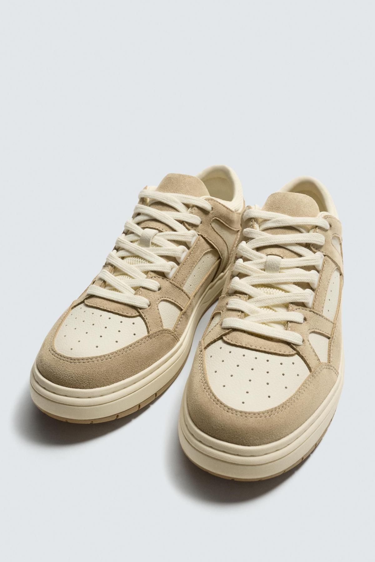 자라 청키 스케이트 스니커즈 2212/721 SAND BROWN - 상세 이미지 2