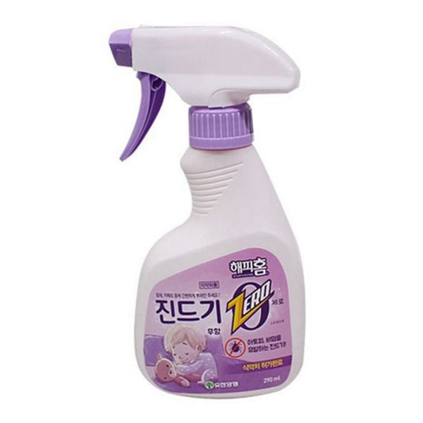 매트리스 진드기 스프레이 해피홈 진드기 제거제 이불 유아용 침구류 청소 - 상품 이미지