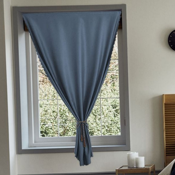 찍찍이 붙이는 커튼 암막 패브릭 커튼 가림막 방한 원룸