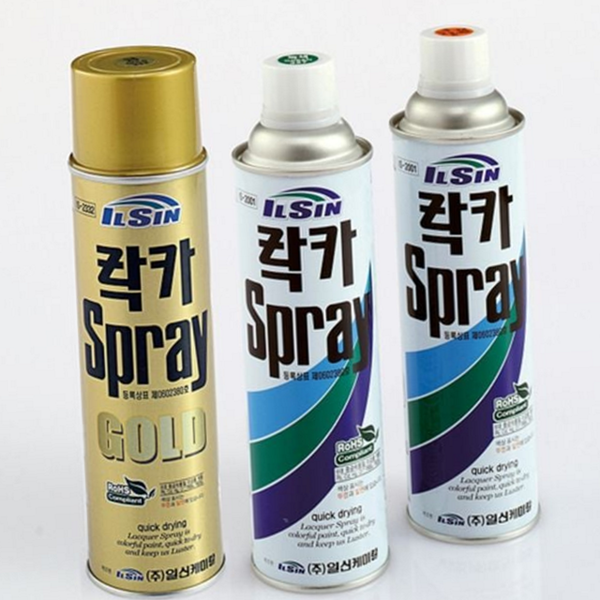 뿌리는 락카 스프레이 청색 락카 페인트 화이트 블랙 레드 - 상품 이미지