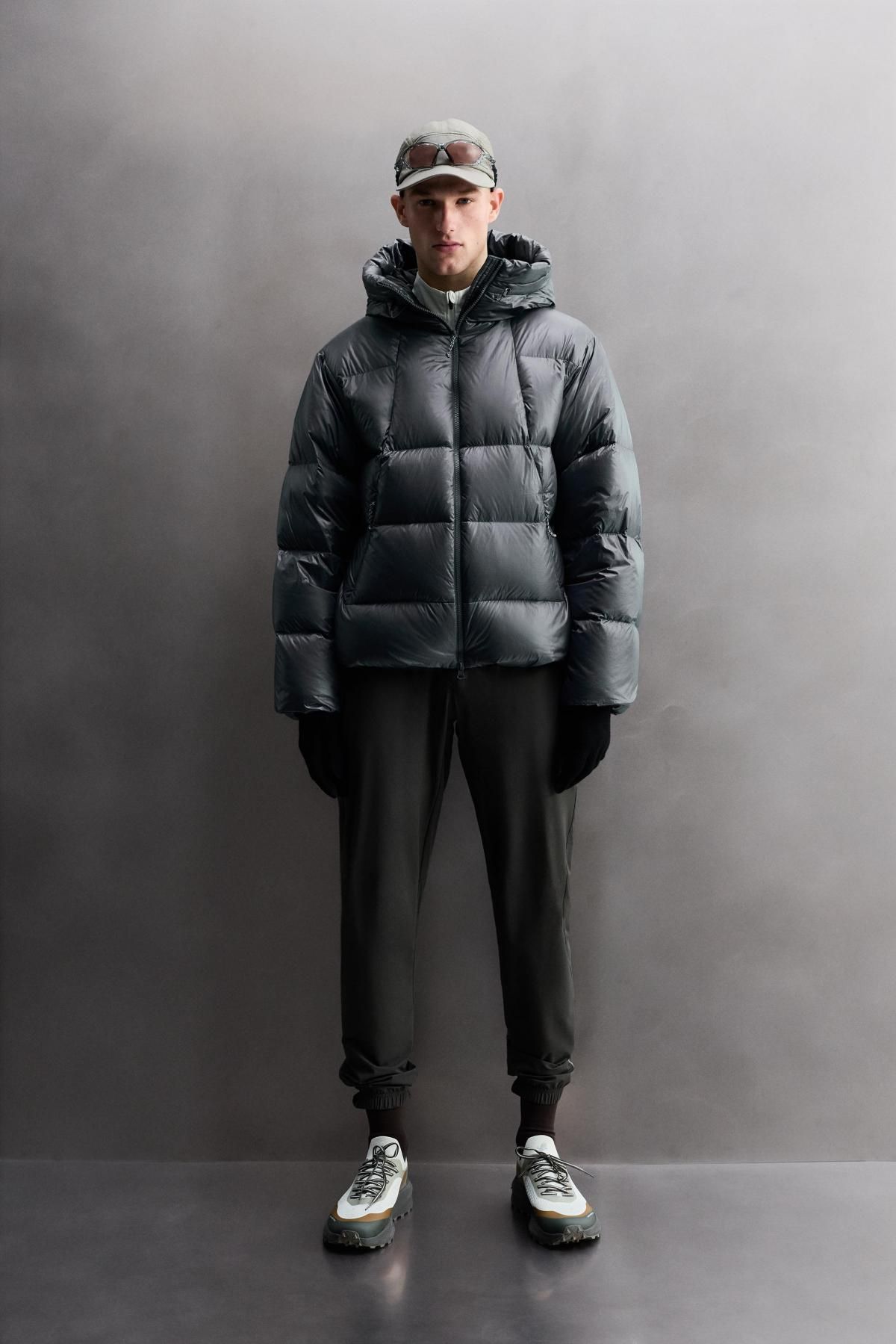 자라 테크니컬 경량 숏 패딩 다운 자켓 3286/303 GREY GREEN - 상세 이미지 2