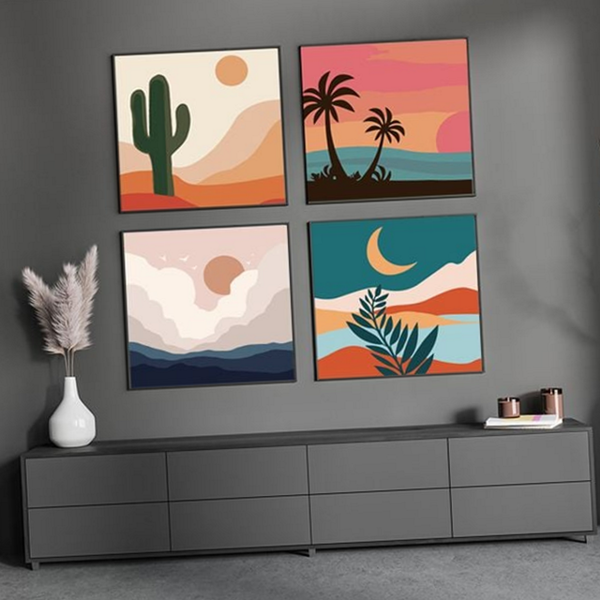 초보자 diy 유화 그리기 세트 diy 명화 그리기 인테리어 그림