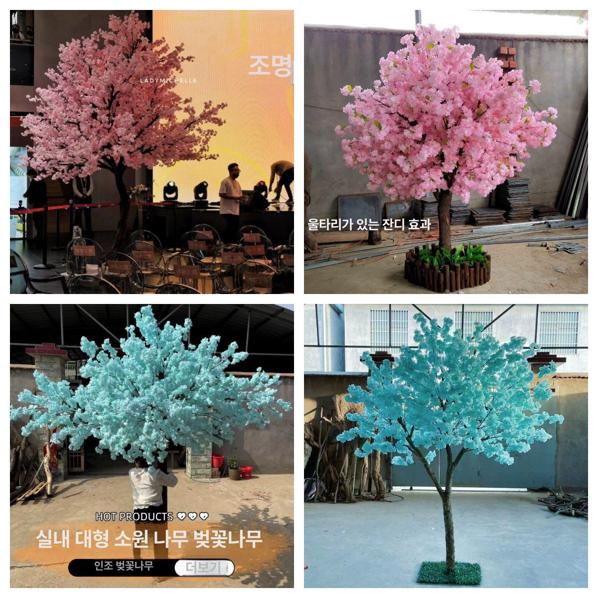 인조 벚꽃나무 조화 인테리어 카페 술집 매장 포토존 장식 - 상세 이미지 2