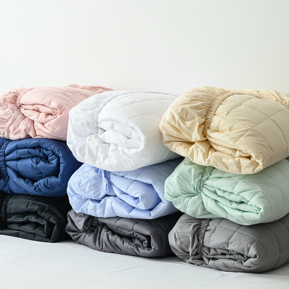 40수 순면 올인원 누빔 매트리스커버 SS 슈퍼싱글 알러지케어 침대커버 일체형 침대시트 보