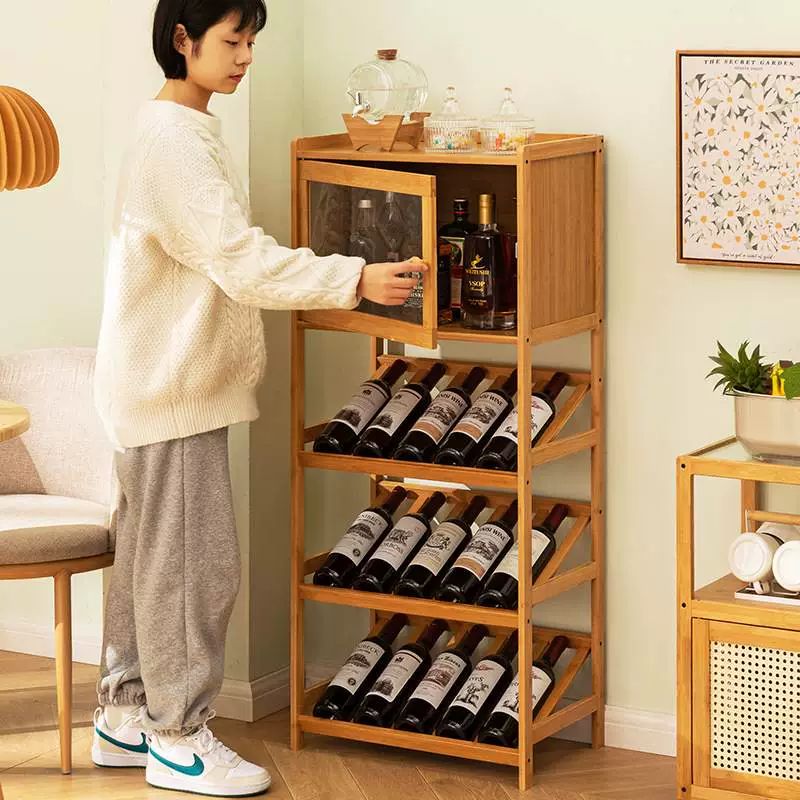 위스키 보관함 양주장 와인장식장 거실 홈바 주류진열장 - 상세 이미지 3