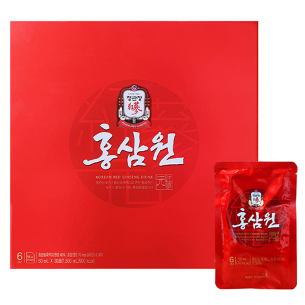 정관장 홍삼원 50ml 30포 1박스 홍삼 진액 부모님 어르신 명절 감사 인사 선물 세트 - 상세 이미지 2