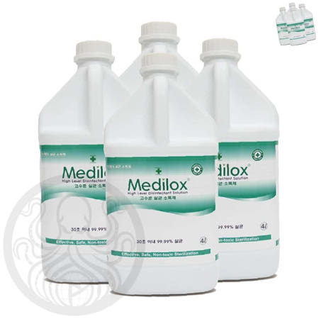 케르 메디록스 살균소독제 4L 1박스 4개 네츄럴소독 코로나소독약 코로나소독