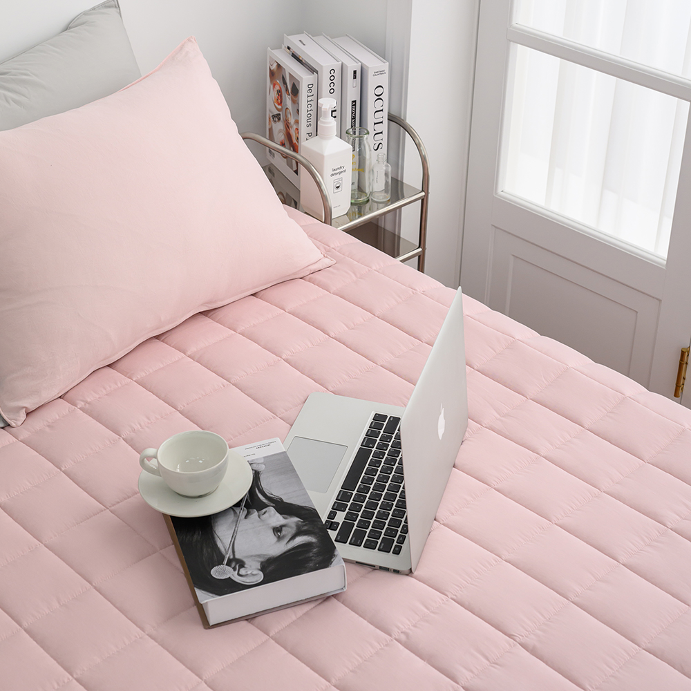 40수 순면 올인원 누빔 매트리스커버 SS 슈퍼싱글 알러지케어 침대커버 일체형 침대시트 보