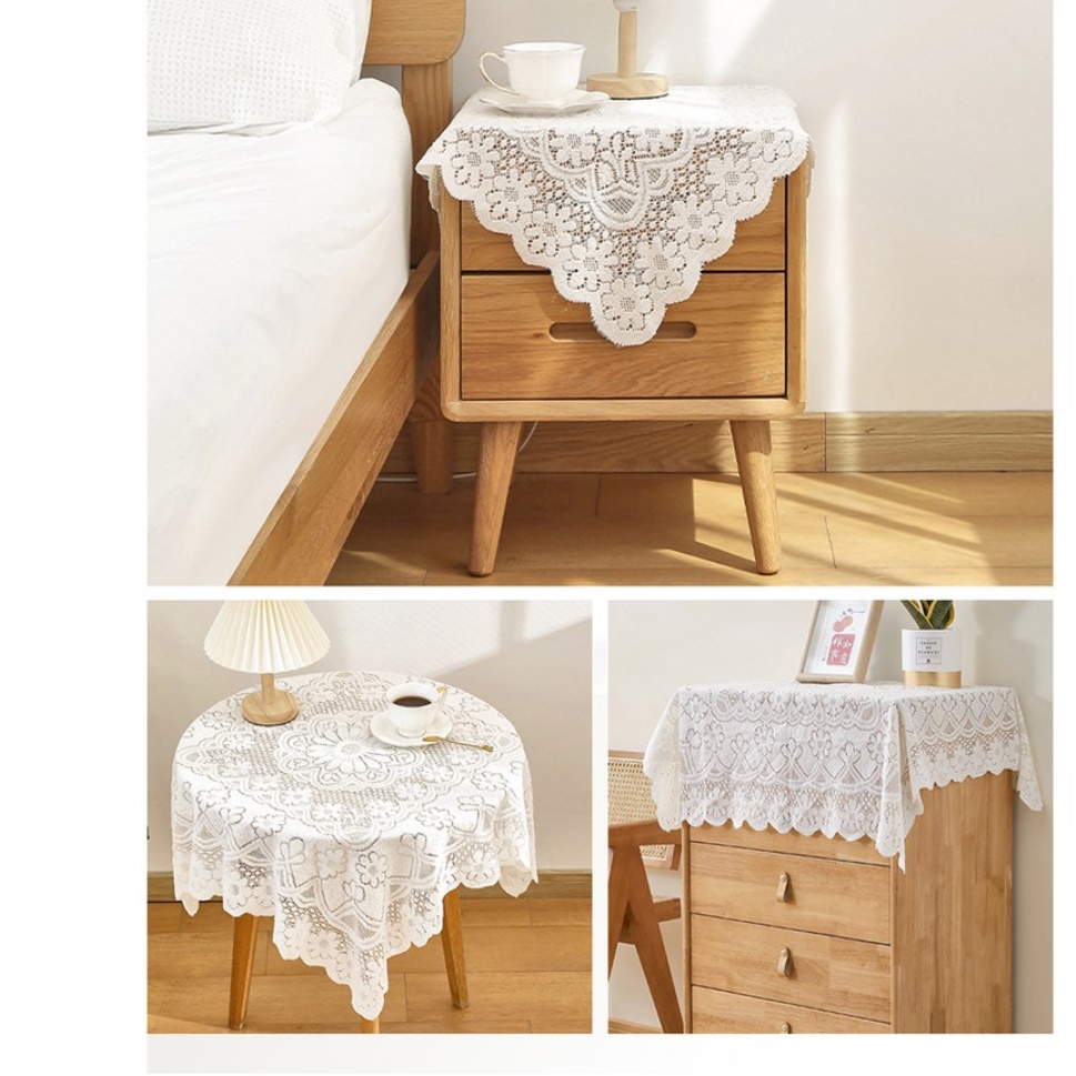 둥근식탁보 예쁜 식탁보 행사용 행사 테이블보 야외 테이블보 90x90