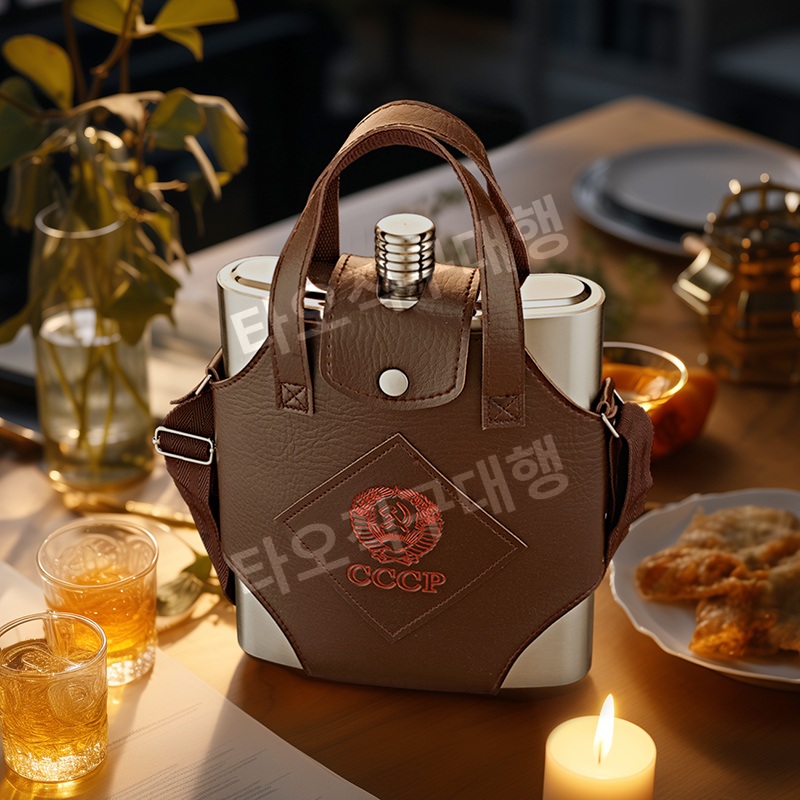휴대용 술병 수통 양주 소주 술통 포켓 보틀 낚시 위스키보틀 캠핑 물통 물병 - 상세 이미지 5