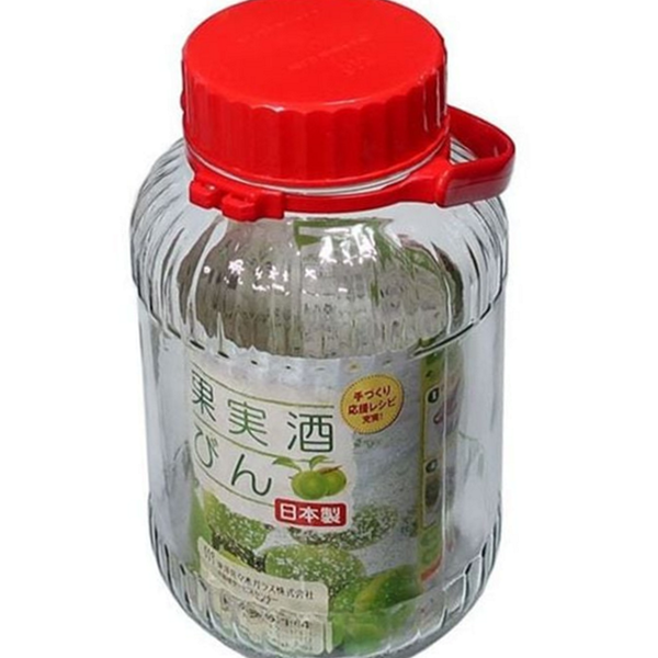대용량 매실 담금주 병 유리 술 용기 담금 발효 5리터 - 메인 이미지