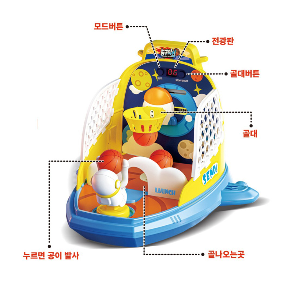 농구 보드게임 미니 농구게임기 미니 슈팅 유아 어린이 보드게임 유치원 크리스마스 선물 이미지 7