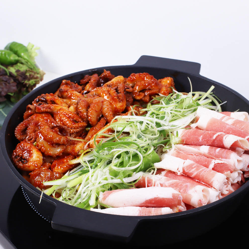신내린 쭈꾸미볶음 매운 불 양념 밀키트 300g, 3팩 - 상세 이미지 3