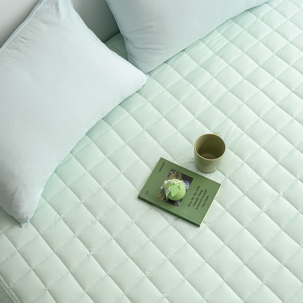 40수 순면 올인원 누빔 매트리스커버 SS 슈퍼싱글 알러지케어 침대커버 일체형 침대시트 보