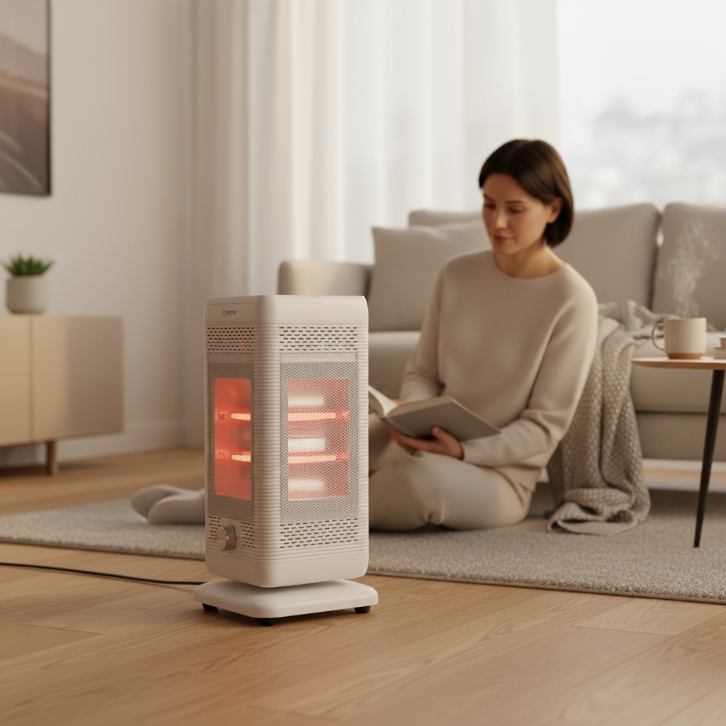 캐로스 오방난로 전기히터 가정용 업소용 사무실 매장 난방기 오면 5방 사방 오방향