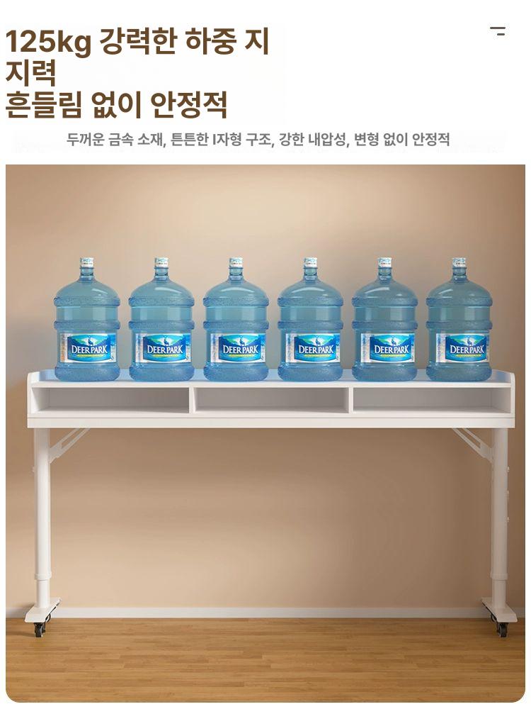 침대위책상 이동식 노트북테이블 원룸 기숙사 보조책상 - 상세 이미지 5
