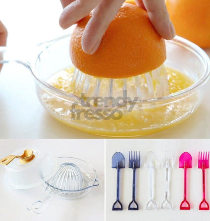 [트렌디프레소협력사]데이슬롯 레몬즙 짜개세트 과일짜개 레몬짜기 다이닝용품