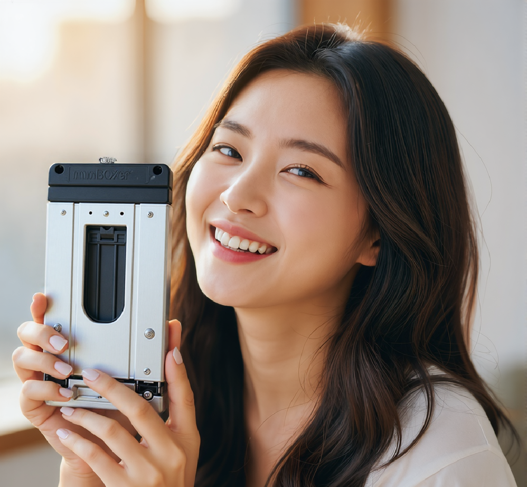 1kg 초경량 휴대용 접이식 쇼핑카트 우리왔다 miniBOXer 핸드카트 캐리어 트롤리