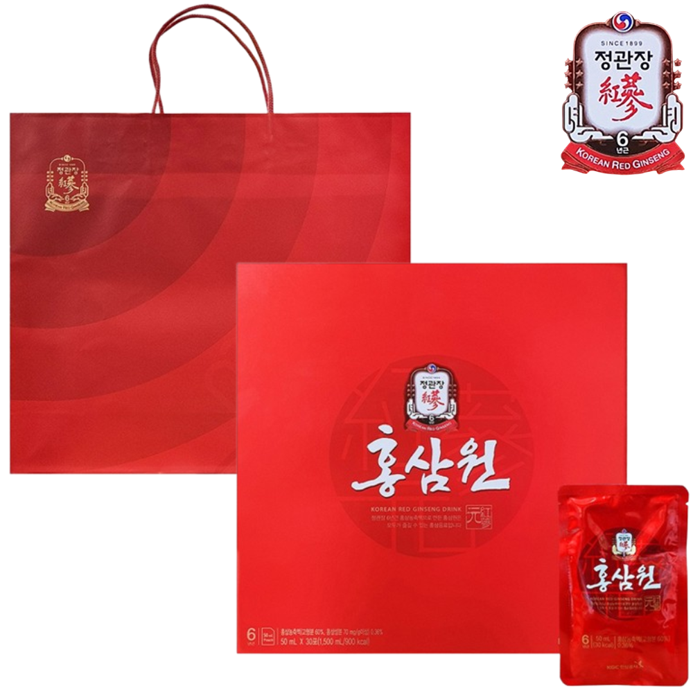 정관장 홍삼원 50ml 30포 1박스 홍삼 진액 부모님 어르신 명절 감사 인사 선물 세트 - 상품 이미지