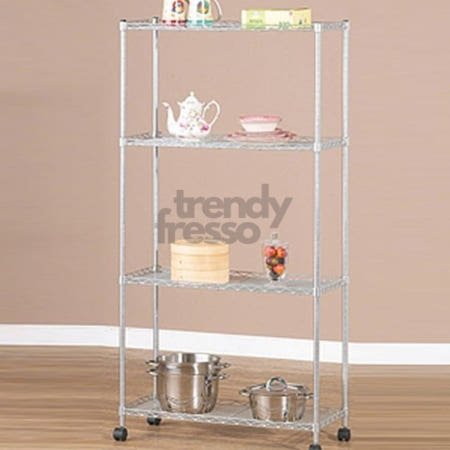 [트렌디프레소협력사]데이슬롯 메탈랙 4단750 인테리어선반 이지랙 고릴라랙