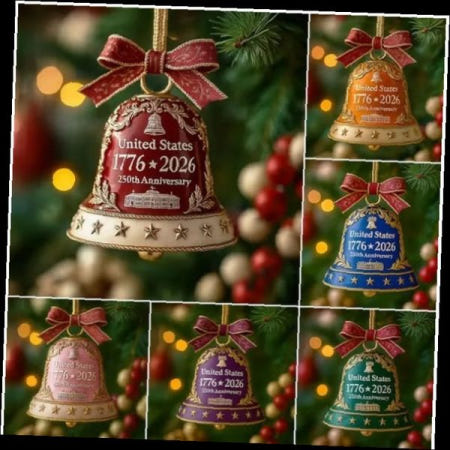 크리스마스 종 장식품 벨 모양 다색상 아크릴 소재 트리 오너먼트 홈 인테리어