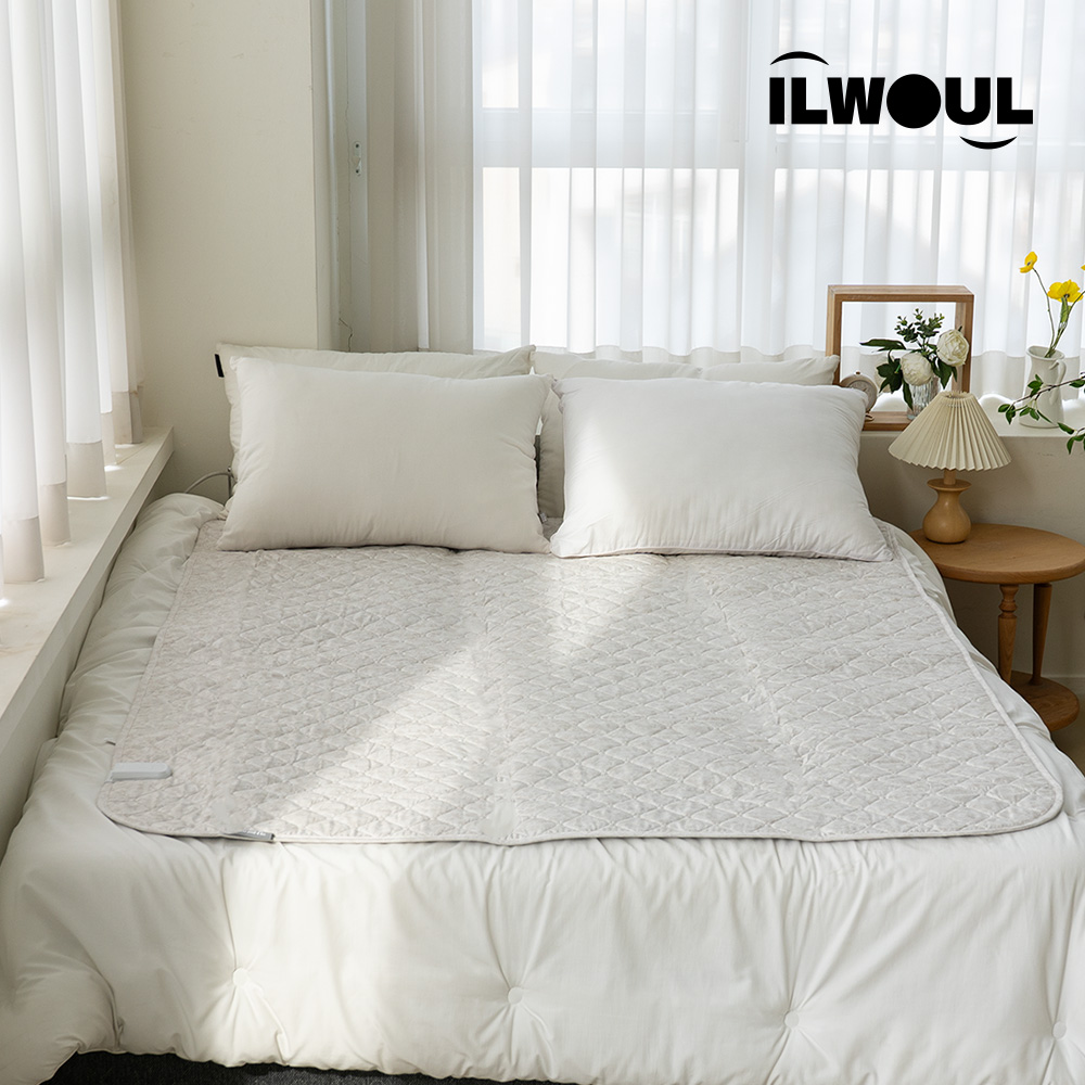 일월 전기요 더블 140x180cm 카본매트 캠핑 침대용 소파 온열매트