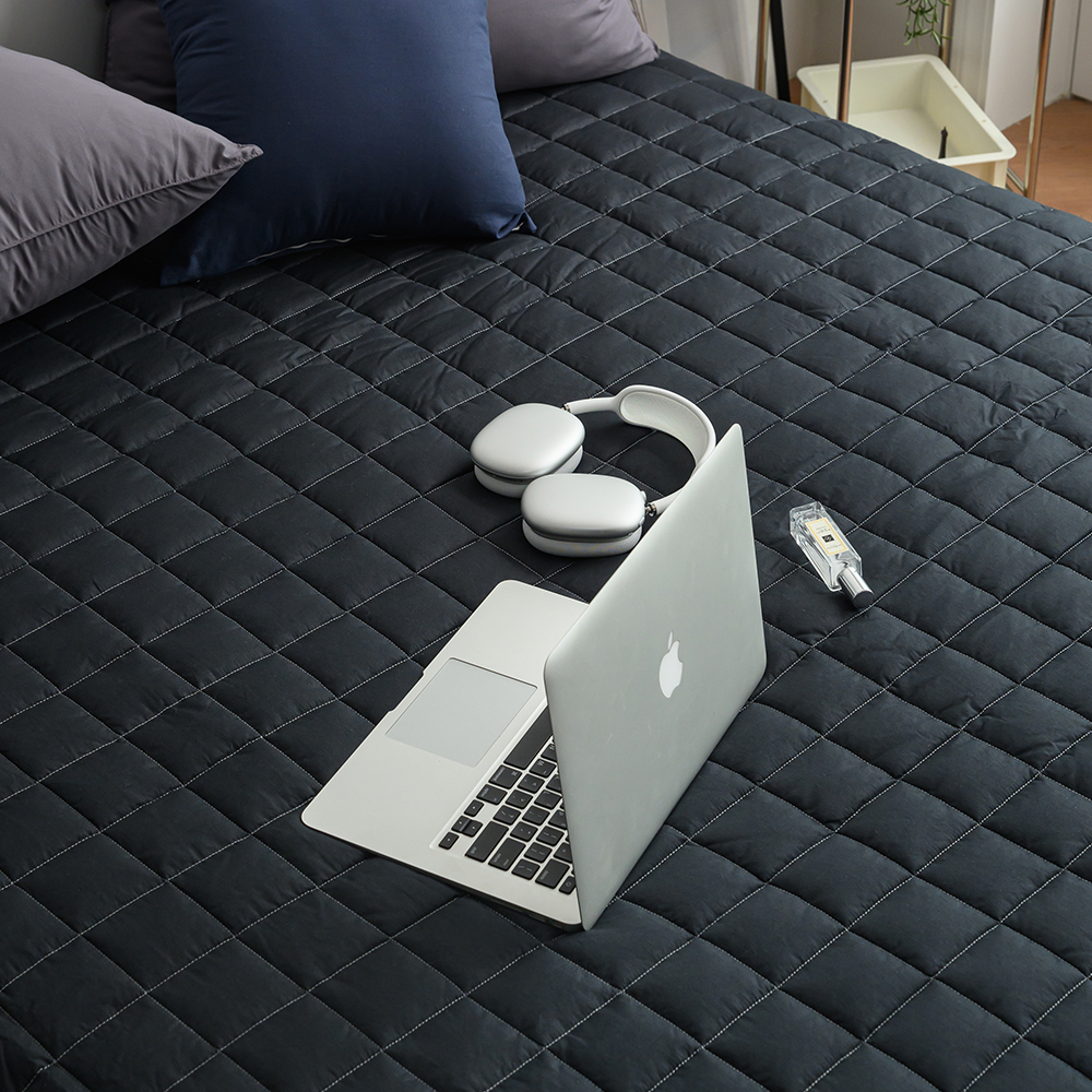 40수 순면 올인원 누빔 매트리스커버 SS 슈퍼싱글 알러지케어 침대커버 일체형 침대시트 보