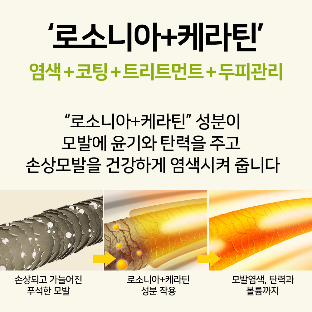천연 헤나 염색약 새치 가루 흰머리 새치커버 이미지 4