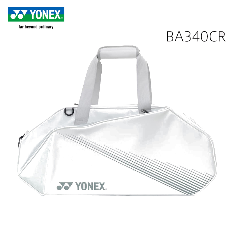 요넥스 YONEX BA340CR 배드민턴 테니스 대용량 보스턴백 토트백 숄더백 가방 화이트 - 상품 이미지