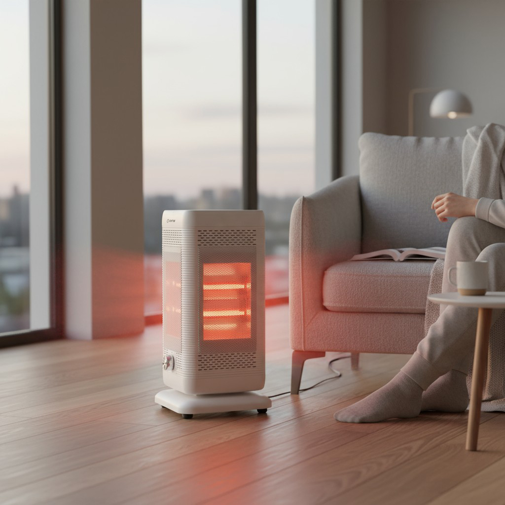 캐로스 오방난로 전기히터 가정용 업소용 사무실 매장 난방기 오면 5방 사방 오방향