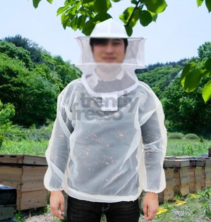 [트렌디프레소협력사]데이슬롯 방충복 예초복 모기장슈트 방충복상의 벌초모자