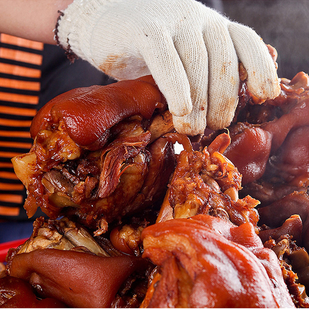 헝그리쿡 황홀족발 왕족발 통족발 콜라겐 앞다리 750g, 3개 - 상품 이미지