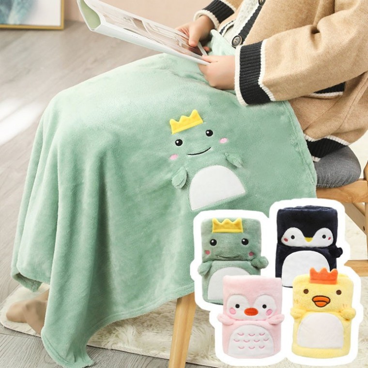 캐릭터 방한담요 무릎담요 캠핑 야외 블랭킷 낮잠이불 - 상품 이미지
