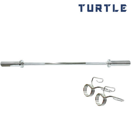 터틀 중량봉 바벨 역기봉 중량바 1200mm