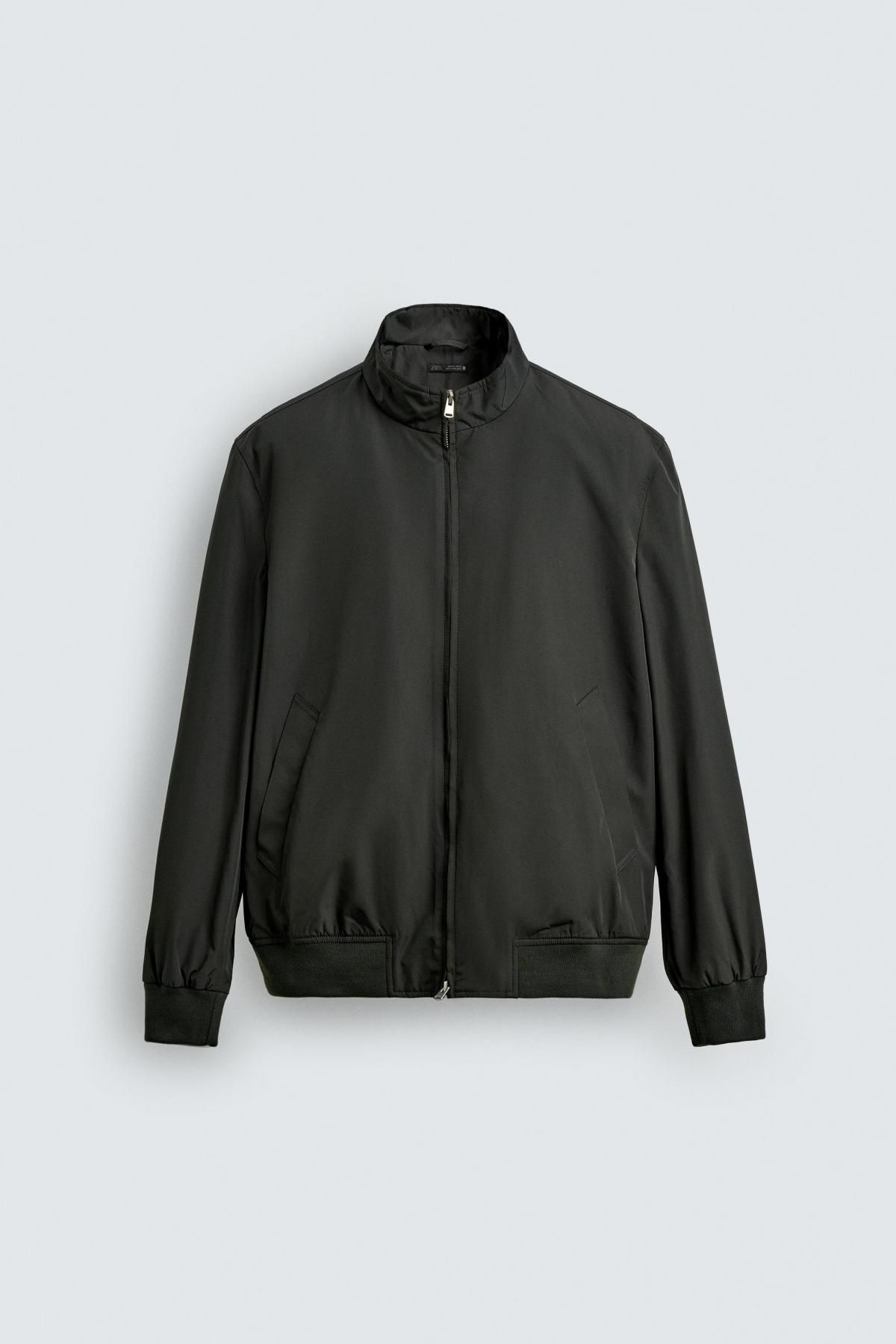 자라 테크니컬 방수 경량 블루종 재킷 5070/154 DARK GREEN - 메인 이미지