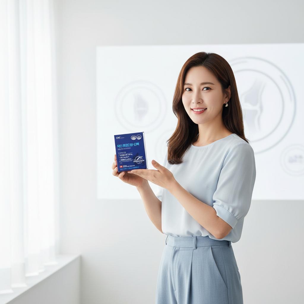 CHC 닥터 뮤코다당단백 콘드로이친 1200 철갑상어연골 1 100m 60정 1개월분 - 메인 이미지